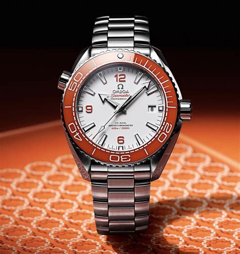 omega seamaster gold bezel|omega seamaster orange dial.